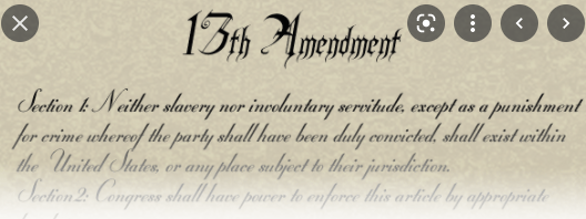 Ratification of the 13th Amendment