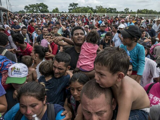 Ola migratoria de Honduras a EEUU