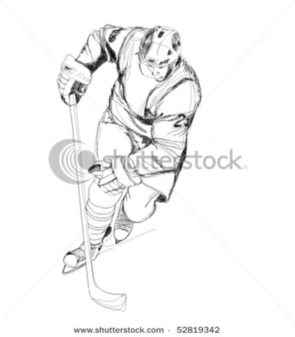 I started to play hockey