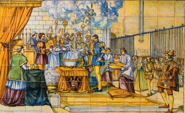 Philip received the Ducy of Milan