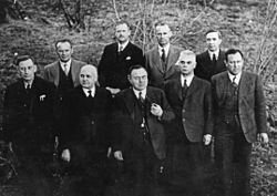 Kongen og regjeringen forlater Norge