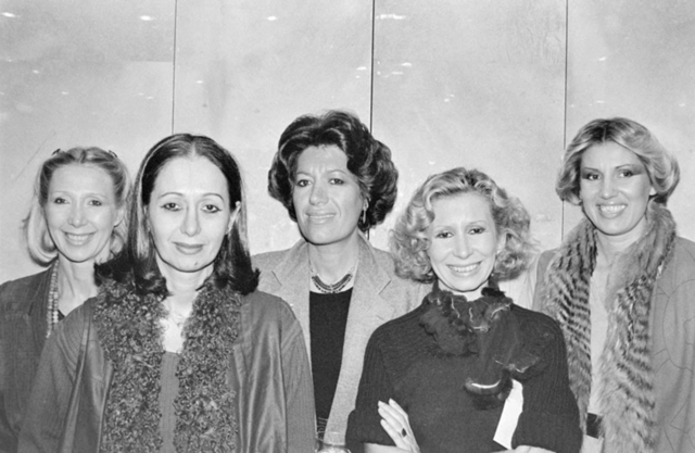 Anna, Paola, Franca, Carla y Alda Fendi