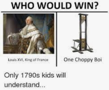 King Louis xvI beheanding