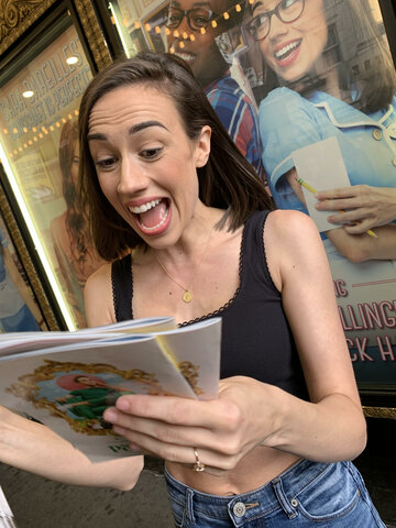 J'ai vu une serveuse à Broadway.