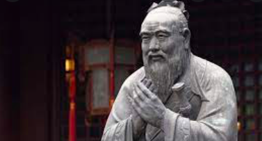 Confucius begins his teaching (Confucianism)
