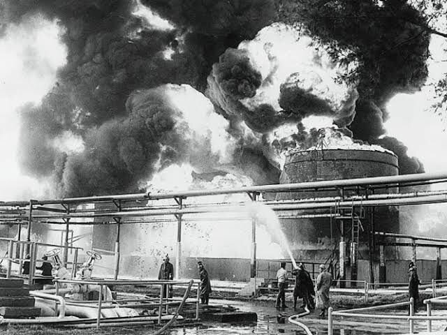 Explosión en la Refinería Azcapotzalco