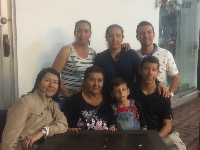 El cumpleaños de mi mama