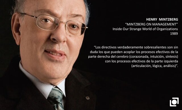 El científico de administración Henry Mintzberg