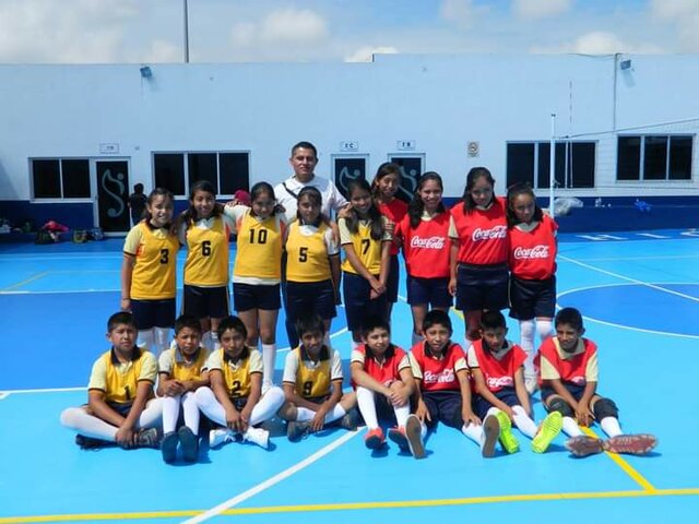 Integración del equipo de voleibol