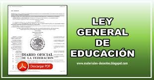 LEY 115 LEY GENERAL DE LA EDUCACION