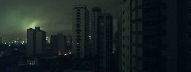 Apagón por falla eléctrica