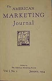 Aparece el American Marketing Journal, que a partir de 1936 se transformó en el actual Journal of Marketing.