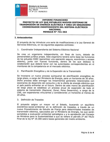 Se dicta la Ley General de Servicios Eléctricos
