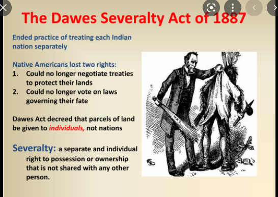 The Dawes Act