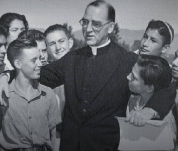 Father Flanagan creates Boys Town (CRC)