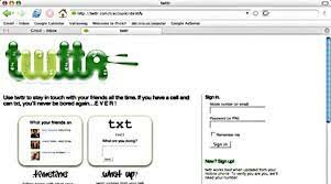 Nace la primera versión de twitter