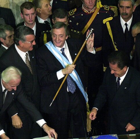 Asunción de Néstor Kirchner