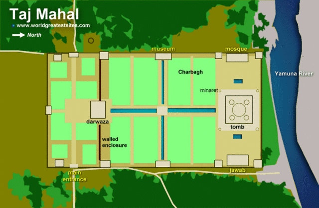 The Start of the Taj Mahal