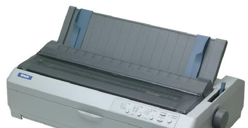 IBM con su impresora