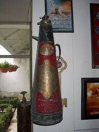 the fire extinguisher.