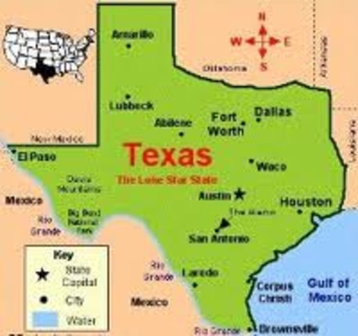 Texas Becomes the 28th State of the United States of America: WORLD EVENT