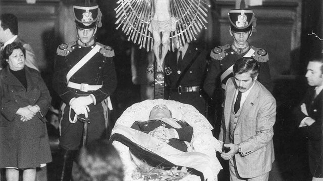Muerte de Perón 1974