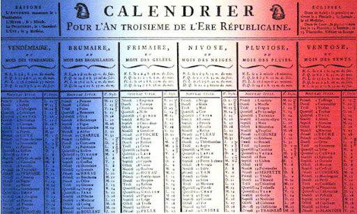 Republican calendar adopted