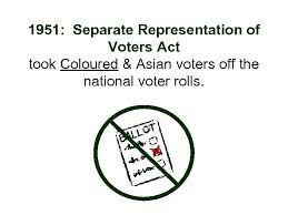 Separate Representation of Voters Act