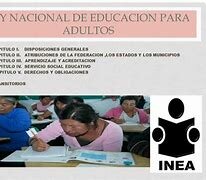 Ley Nacional de Educación para Adultos