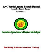 ANCYL Programme of Action