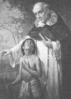 Los monjes llegaron a Santafé de Bogotá