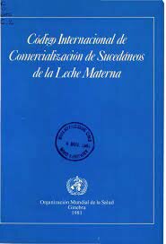 CÓDIGO INTERNACIONAL DE SUCEDÁNEOS