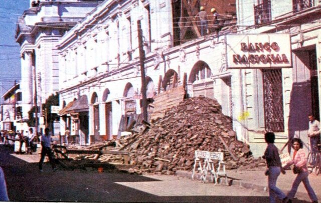 Terremoto de algarrobo en 1985