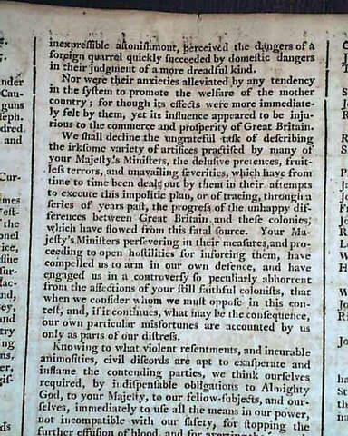 Olive Branch Petition