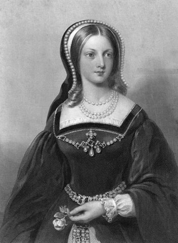 Lady Jane Grey is deposed