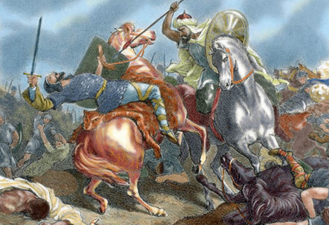 Llegada de los musulmanes y Batalla de Guadalete