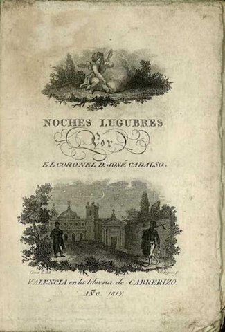 "Noches lúgubres", José Cadalso