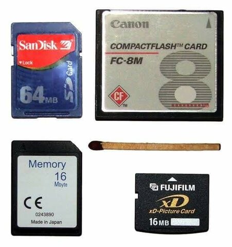 Tarjeta de memoria flash