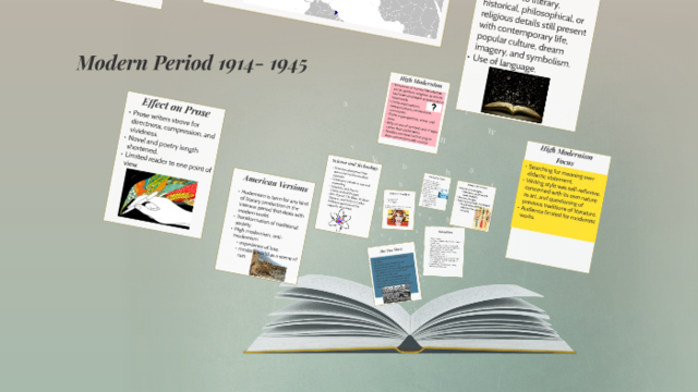 The Modern Period (1914–?)