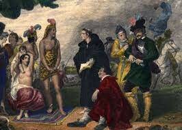 LOS MISIONEROS IMPONIAN EL CRISTIANISMO