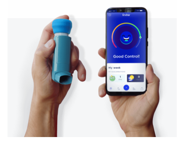 FindAir is designed to detect inhaler use by reminding patients to take their medication , gather data for their Doctor to track effectiveness and management of their disease