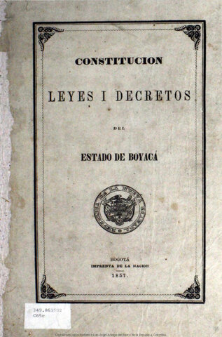 LA CONSTITUCION DE 1857 LE QUITA EL PODER A ALA IGLESIA