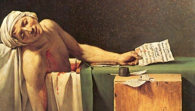 La muerte de Marat
