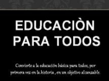 Conferencia Mundial sobre Educación Para Todos.