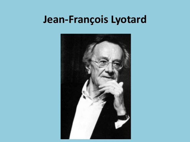 Francois Lyotard
