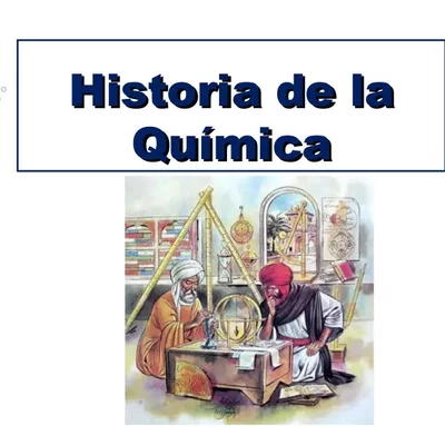 Timeline: Historia de la Química