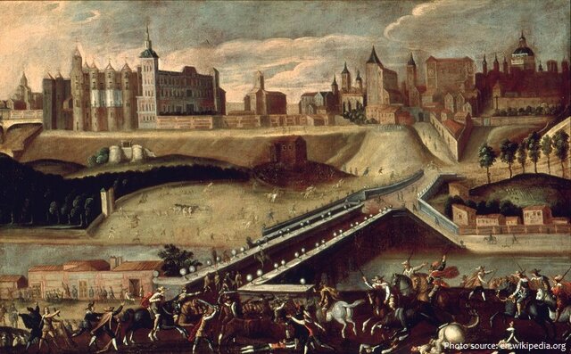 Madrid was named the capital of his dominions