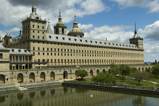 The construction of the Monastery of the Escorial