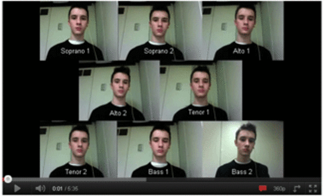 Beau Autin - records all 8 parts