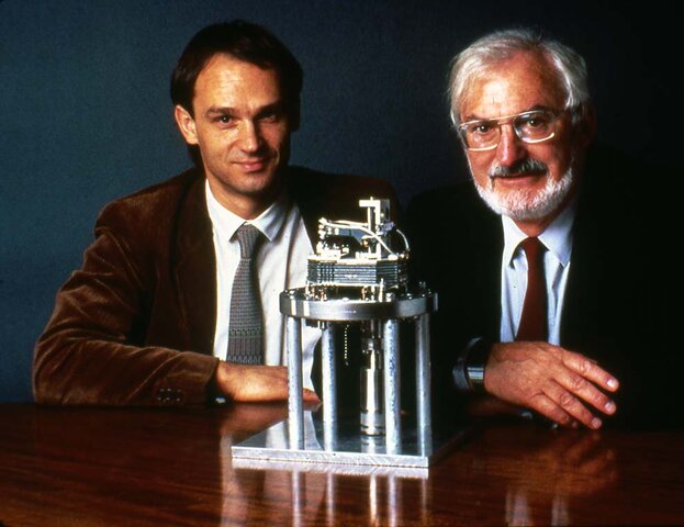 Gerd Binnig y Heinrich Rohrer